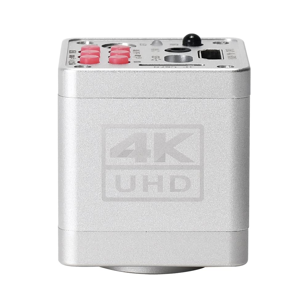 HAYEAR Sensor IMX334 de 1/1.8 pulgadas Cámara 4K Cámara HDMI industrial USB tipo C Cámara de microscopio digital 1/125 Tiempo de exposición de alta velocidad para reparación de PCB de placa madre