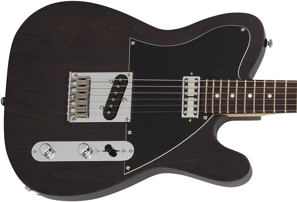 (SGC) J-Hawk Series Standard Electric Guitar - Trans Satin Black