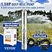 VEVOR Deep Well Submersible Pump, 1.5HP 115V/60Hz, 37gpm 276ft Head, with 33ft Cord & External Control Box, 4