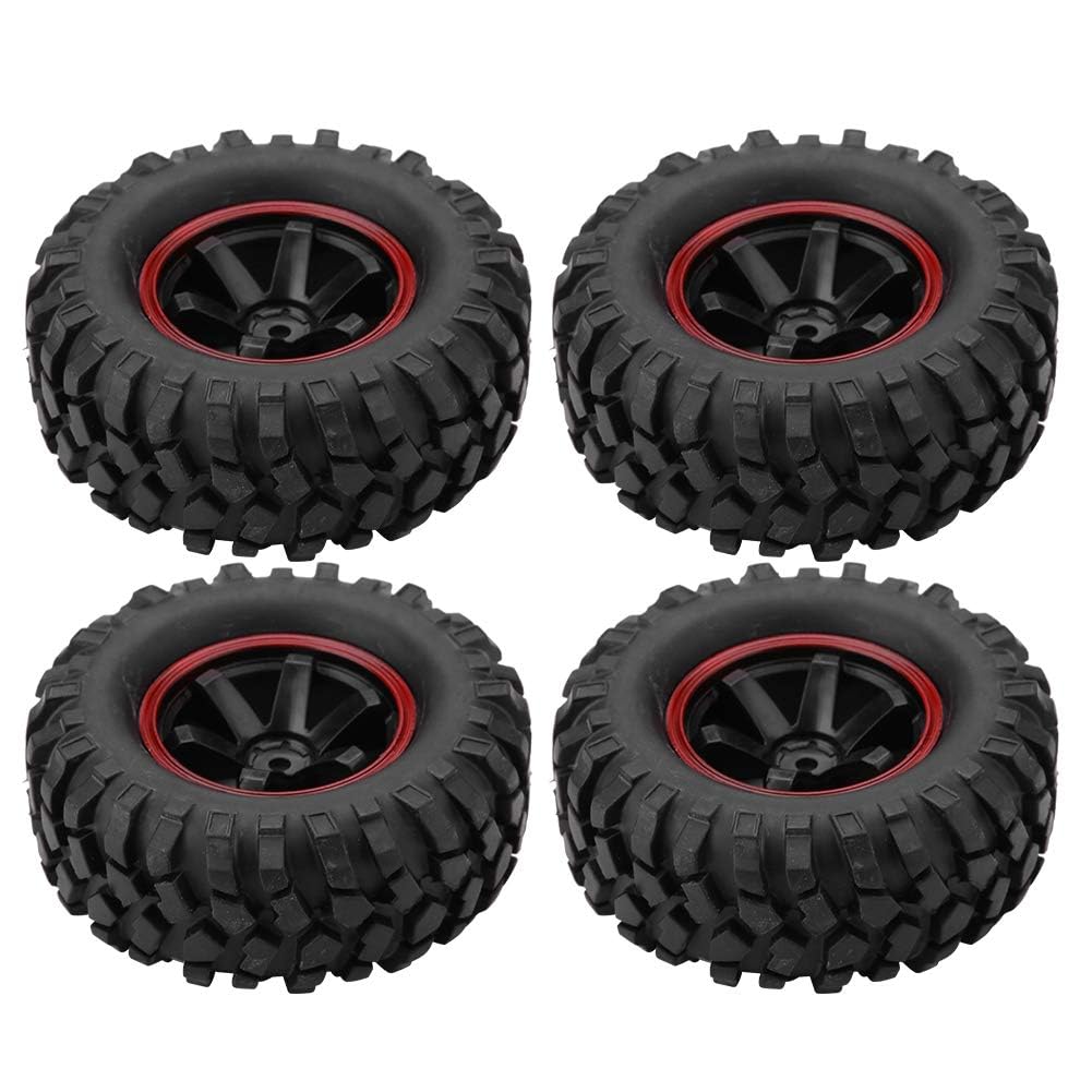 4Pcs RC Tires With Hubs - Image 4