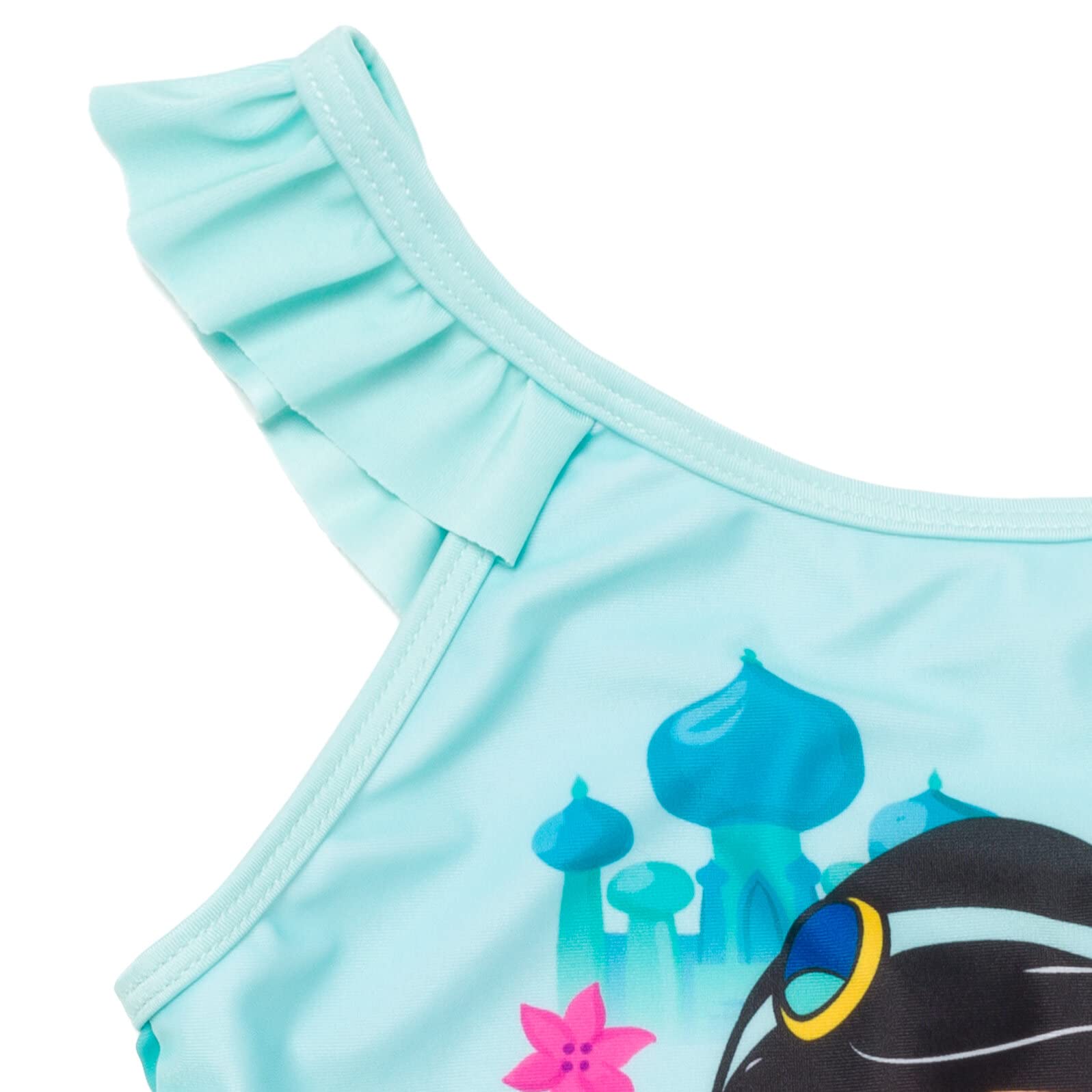Disney Princess Jasmine Toddler Girls One Piece Bathing Suit Green 3T
