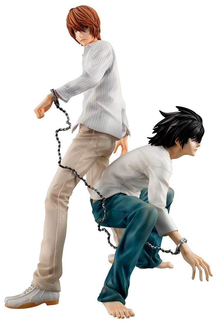 G.E.M.シリーズ メガハウス デスノート 夜神月＆L フィギュア　正規品 Amazon | G.E.M.シリーズ DEATH NOTE(デスノート) 夜神月＆L 完成品