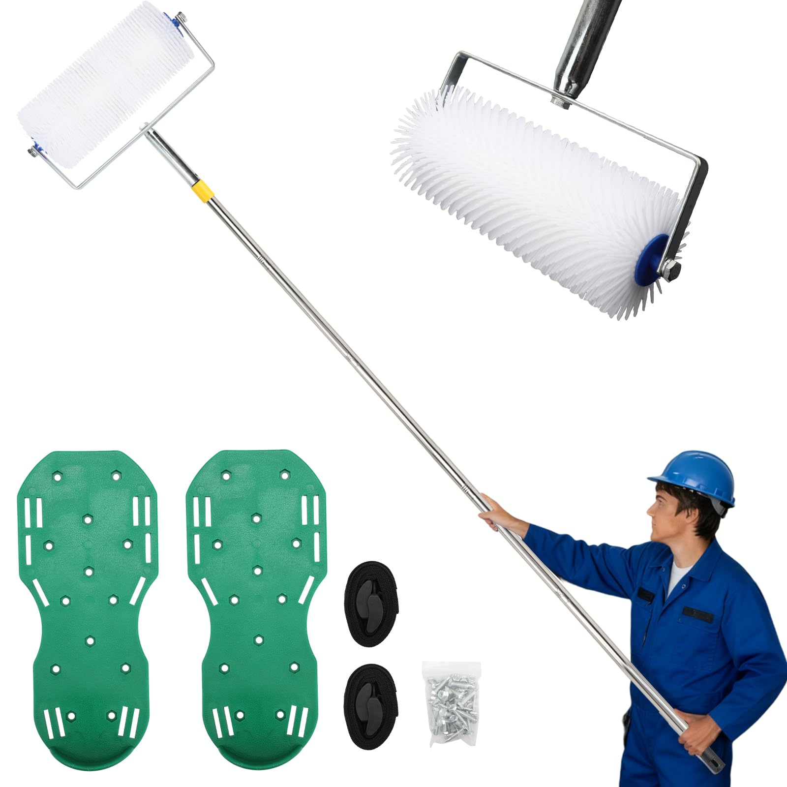 Kit outils ragréage ciment autonivelant et résine époxy avec perche