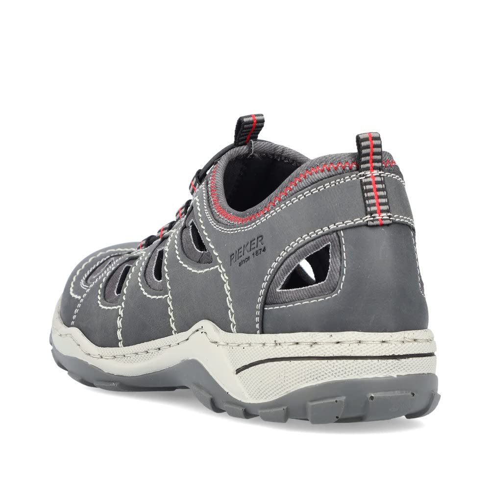 Rieker Homme Chaussures à Lacets 08065, Monsieur Chaussures Confortables