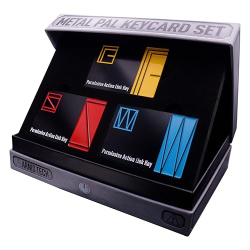 Fanattik Metal Gear Solid Limited Edition Replica Key Cards | Set of 3