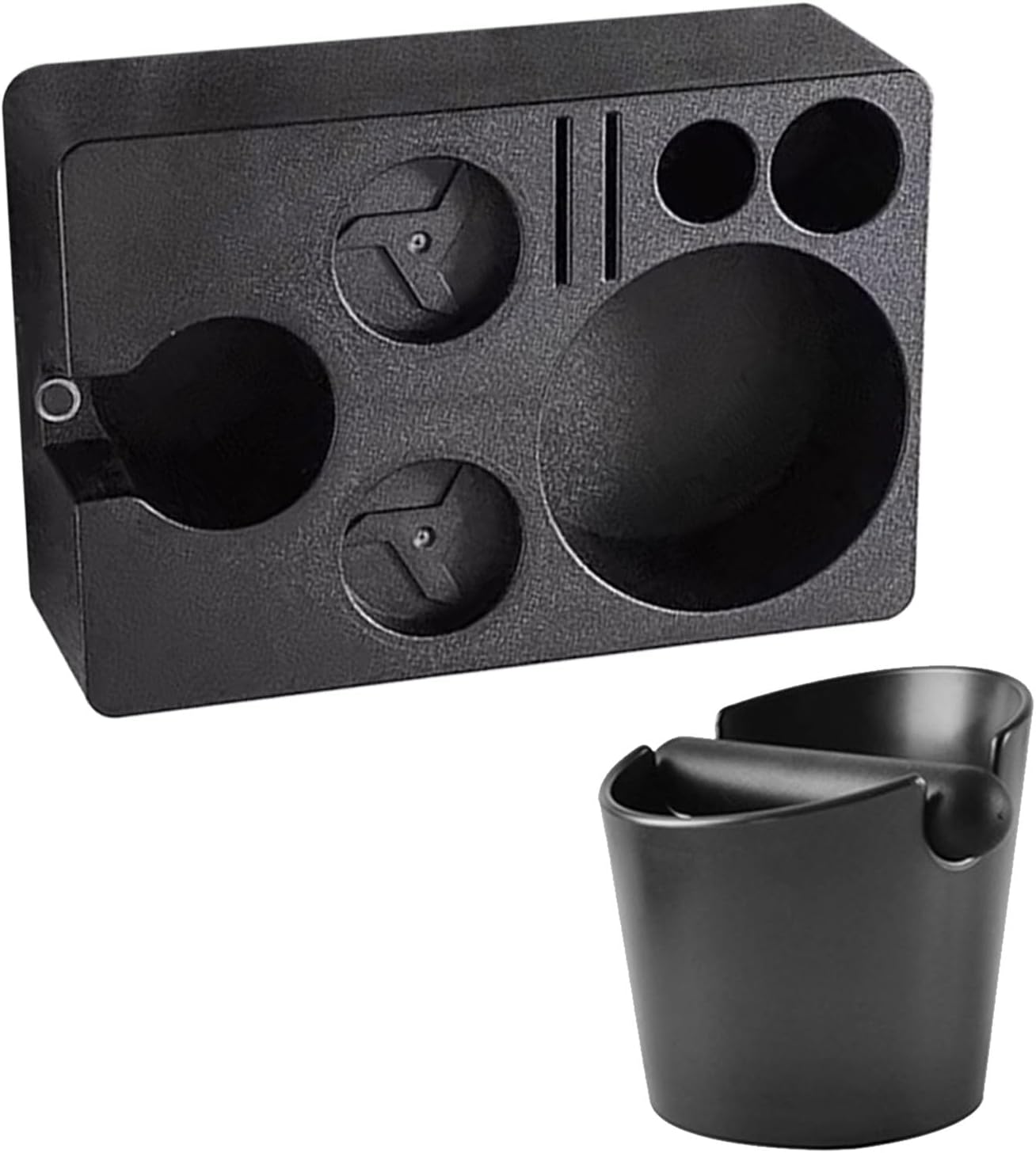 Multifuntional Tamper Station Practical Tamping Station Tamper Station Coffee Tool Suitable for Various Settings