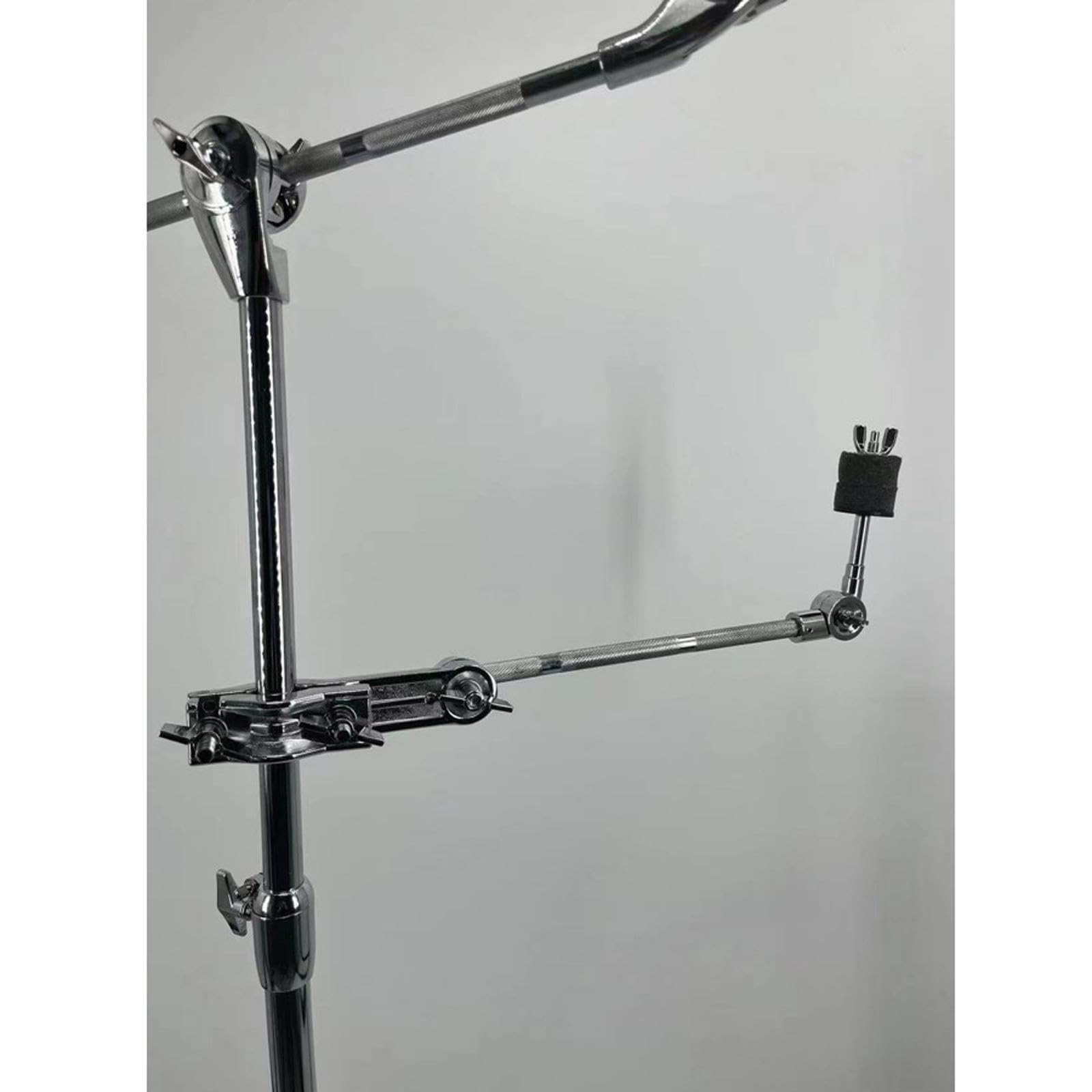 Electrochapa gruesa y gruesa para abrazaderas de extensión de tambor estables y duraderas, brazo platillo Metal, trinquete, inclinación Metal