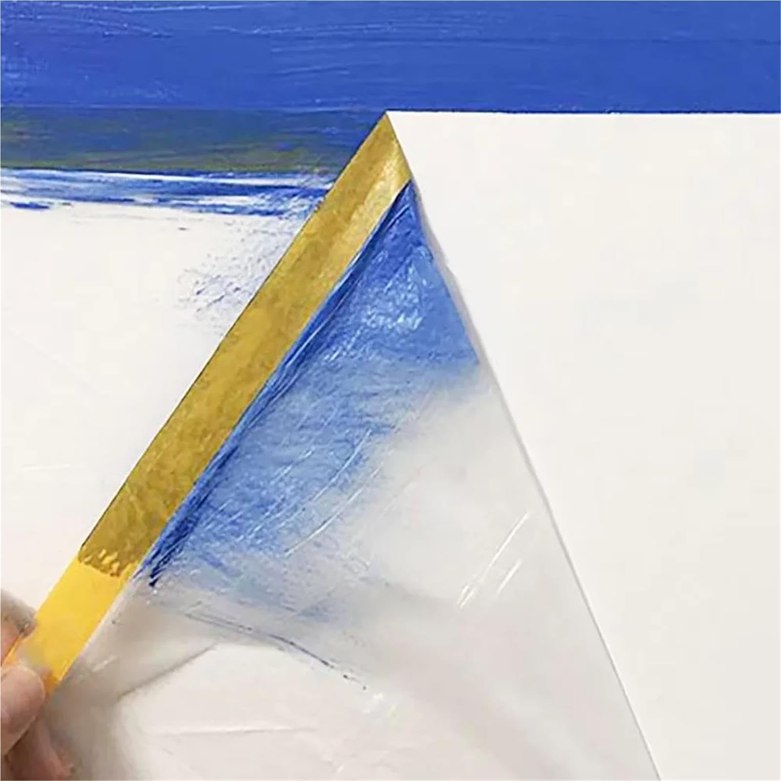 Vorgeklebte Abdeckfolie Aus Kunststoff