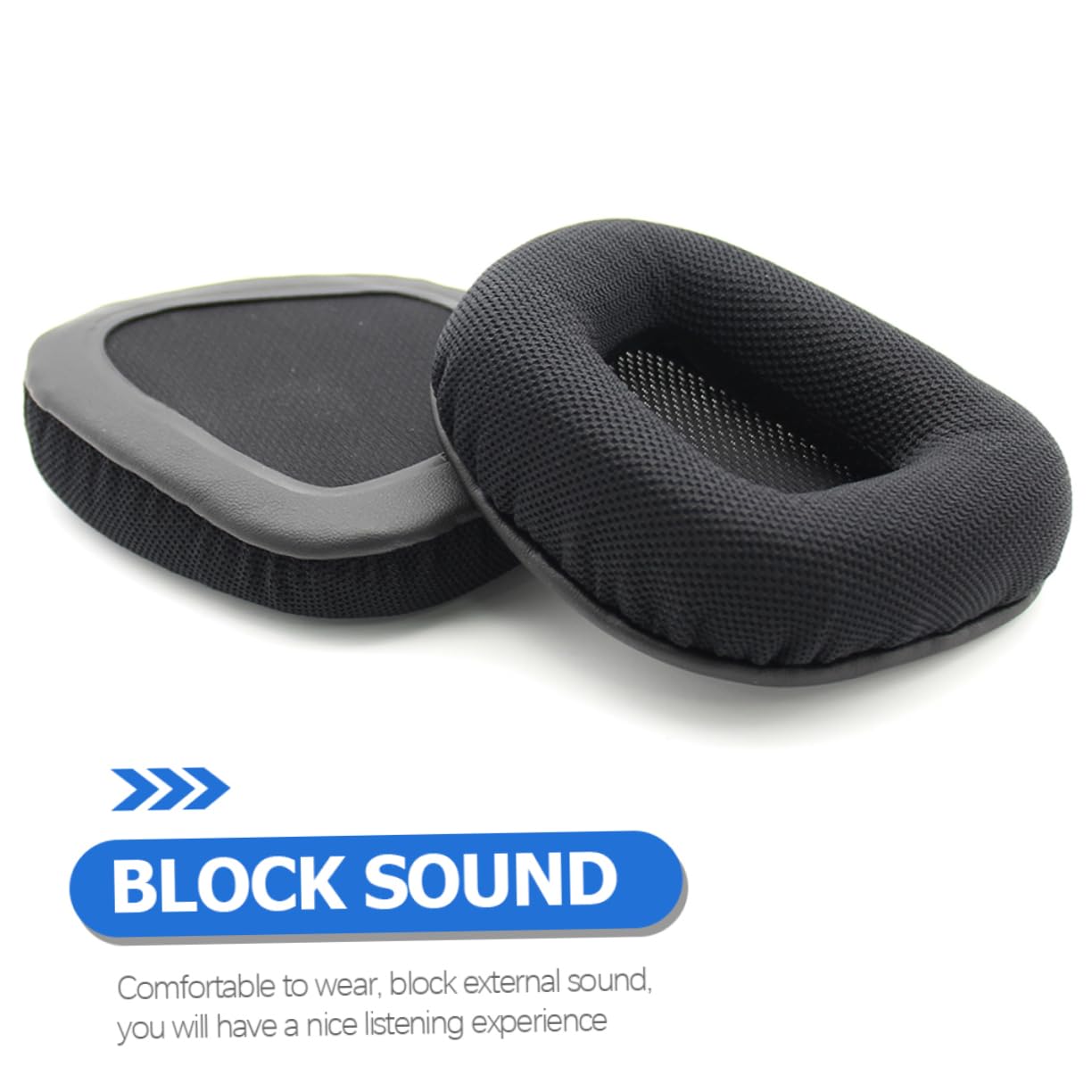 DOITOOL 4 Pares Fundas para Auriculares Orejeras Cubierta de Auriculares Almohadillas para Auriculares reemplazar Almohadillas para Orejas Caso de Auriculares Profesional