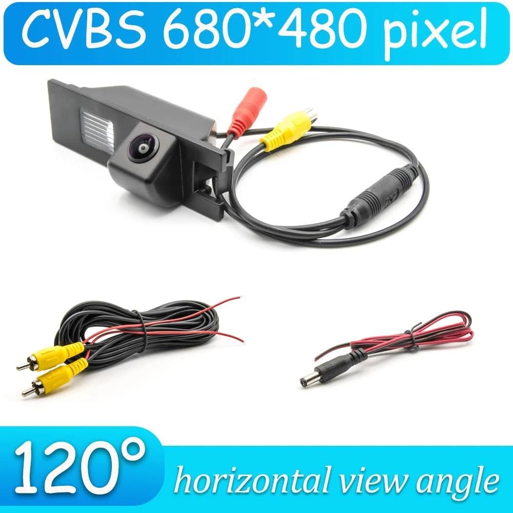 CCD HD AHD kamera cofania rybie oko pasuje do Opel pasuje do Corsa C D 2000-2015 Monitor cofania parkowania samochodu noktowizyjna kamera noktowizyjna (kolor: C135) (A120)