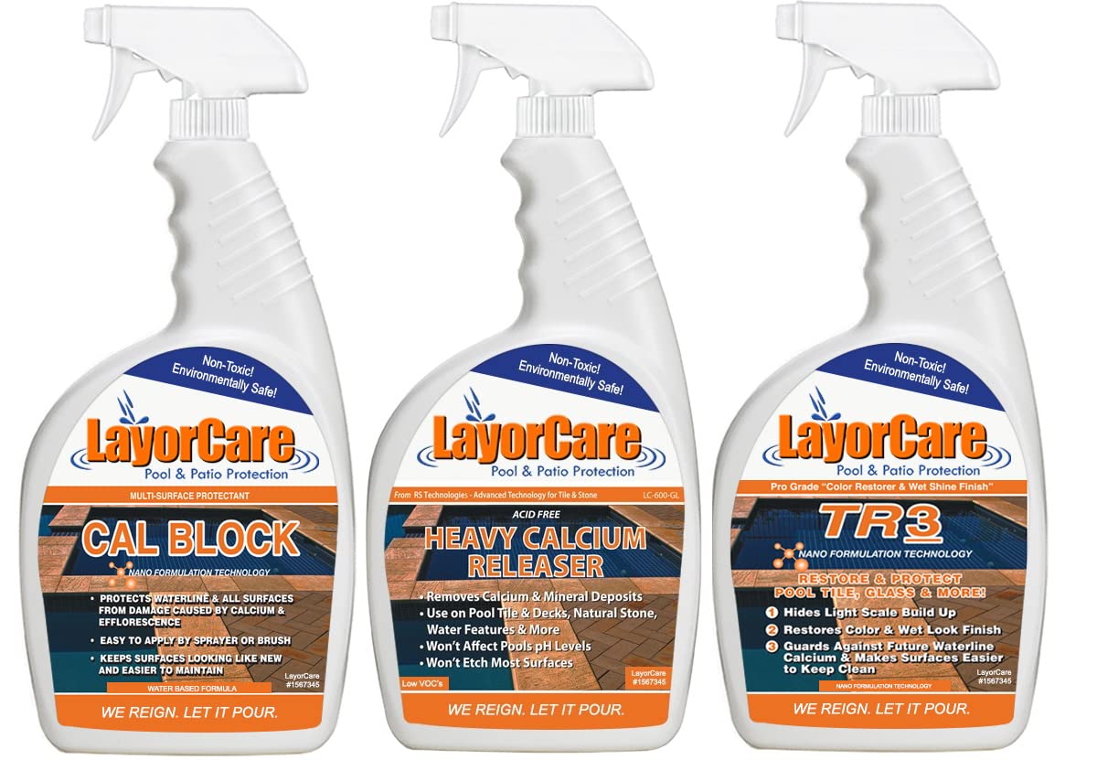 Amazon.com : LayorCare Swimming Pool Stain Remover - HCR, Cal