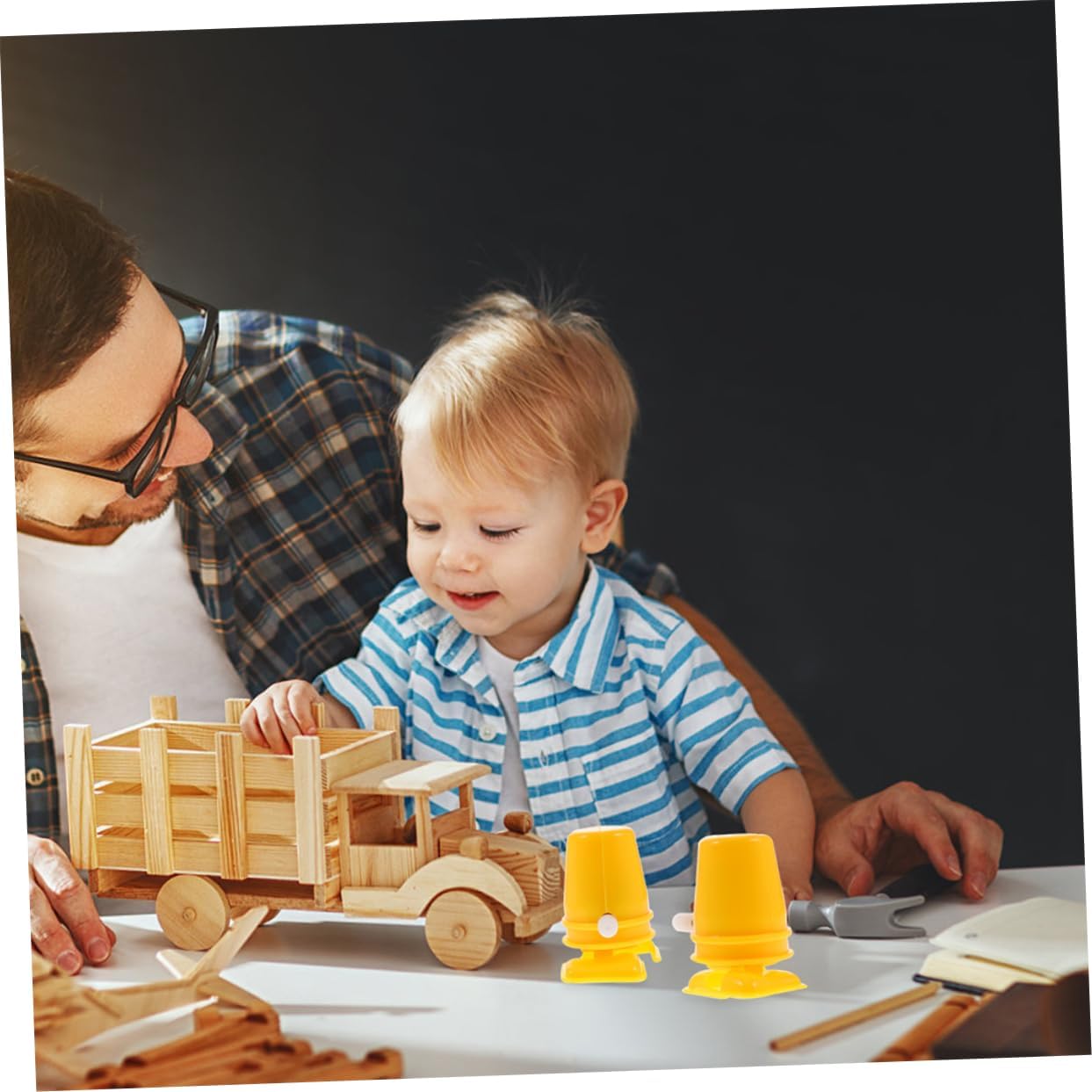 36pcs Clockwork Robot Movement Mechanism for DIY Walking Toys Design Easy to Install for Handmade Craft Projects Colors