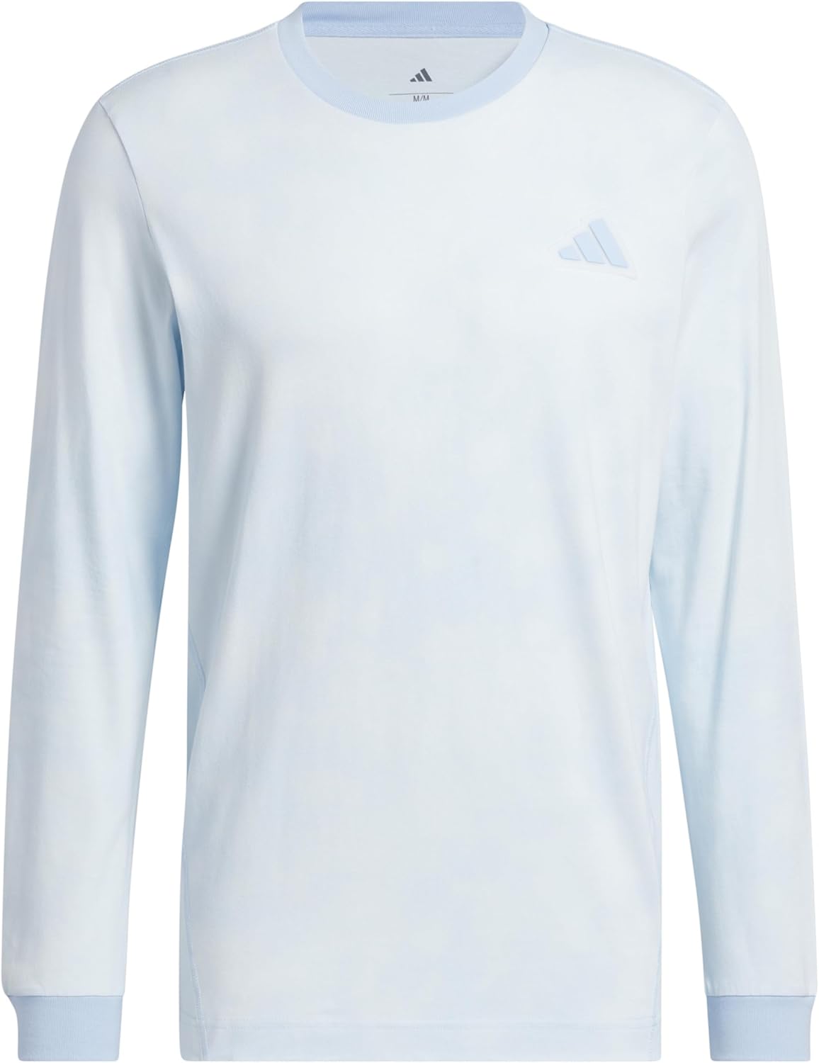 Adidas Men's Tech Long-Sleeve Sportswear T-Shirt, Blue/Sky Tint, Large - Image 6