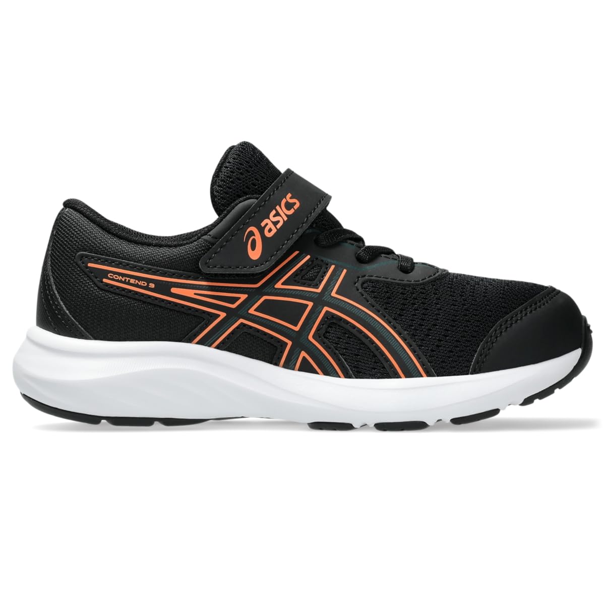 ASICS 1014A338-005 Contend 9 PS Men Black/Saxon Green UK UK Child 13.5