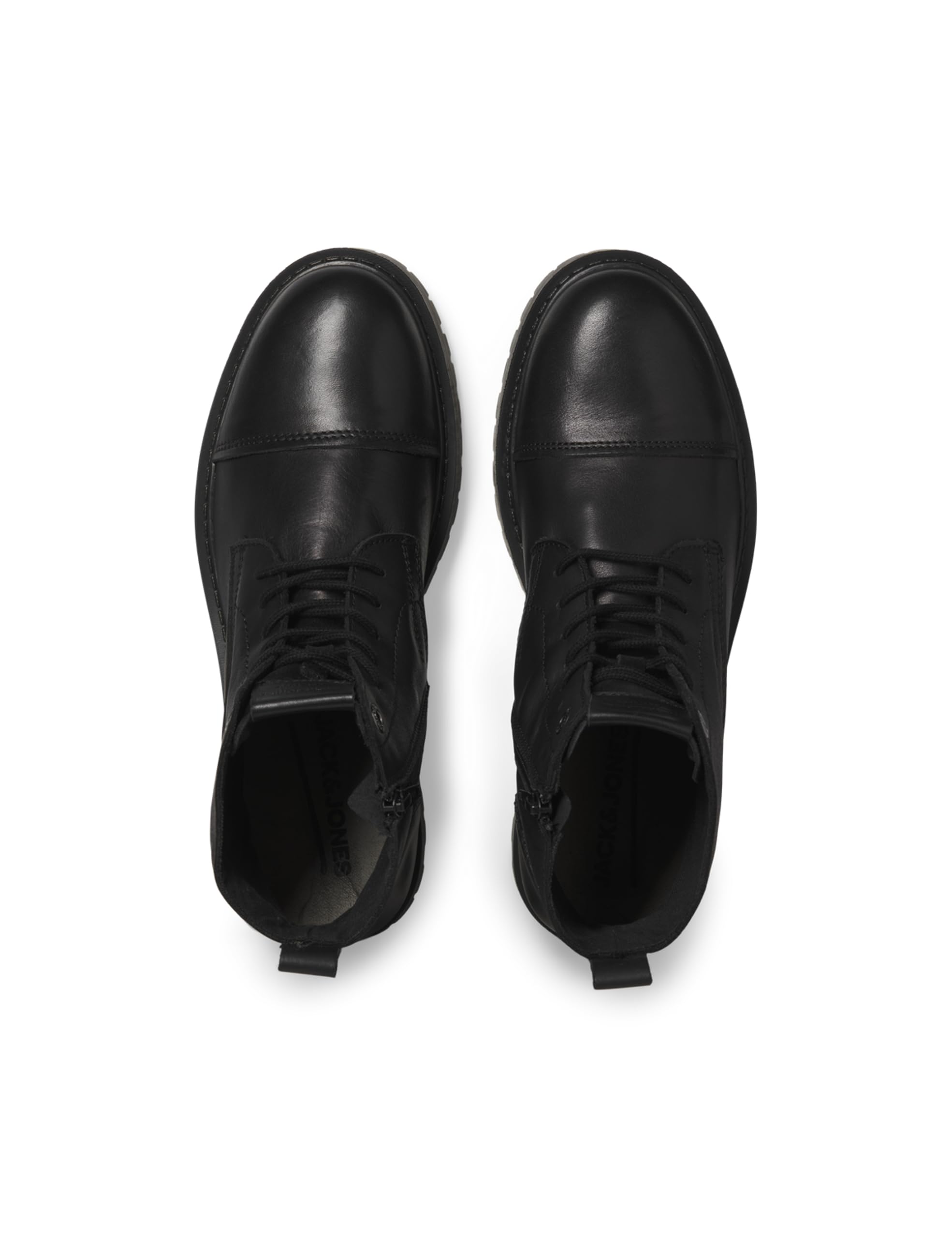 JACK & JONES Jfwtremor - Stivale In Pelle Stivaletti stringatiUomo