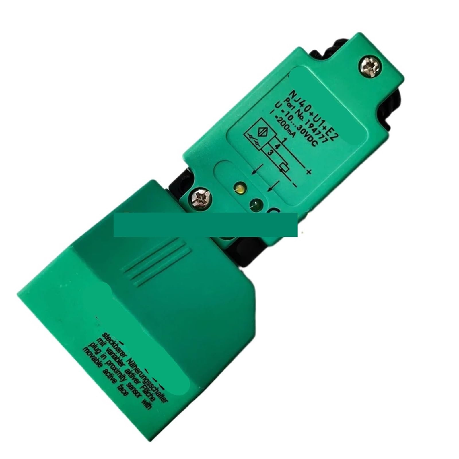 ZVQYSGIW NJ40+U1+E2 NJ40+U1+E0 Inductive Proximity Switch Sensor(NJ40 U1 E0)