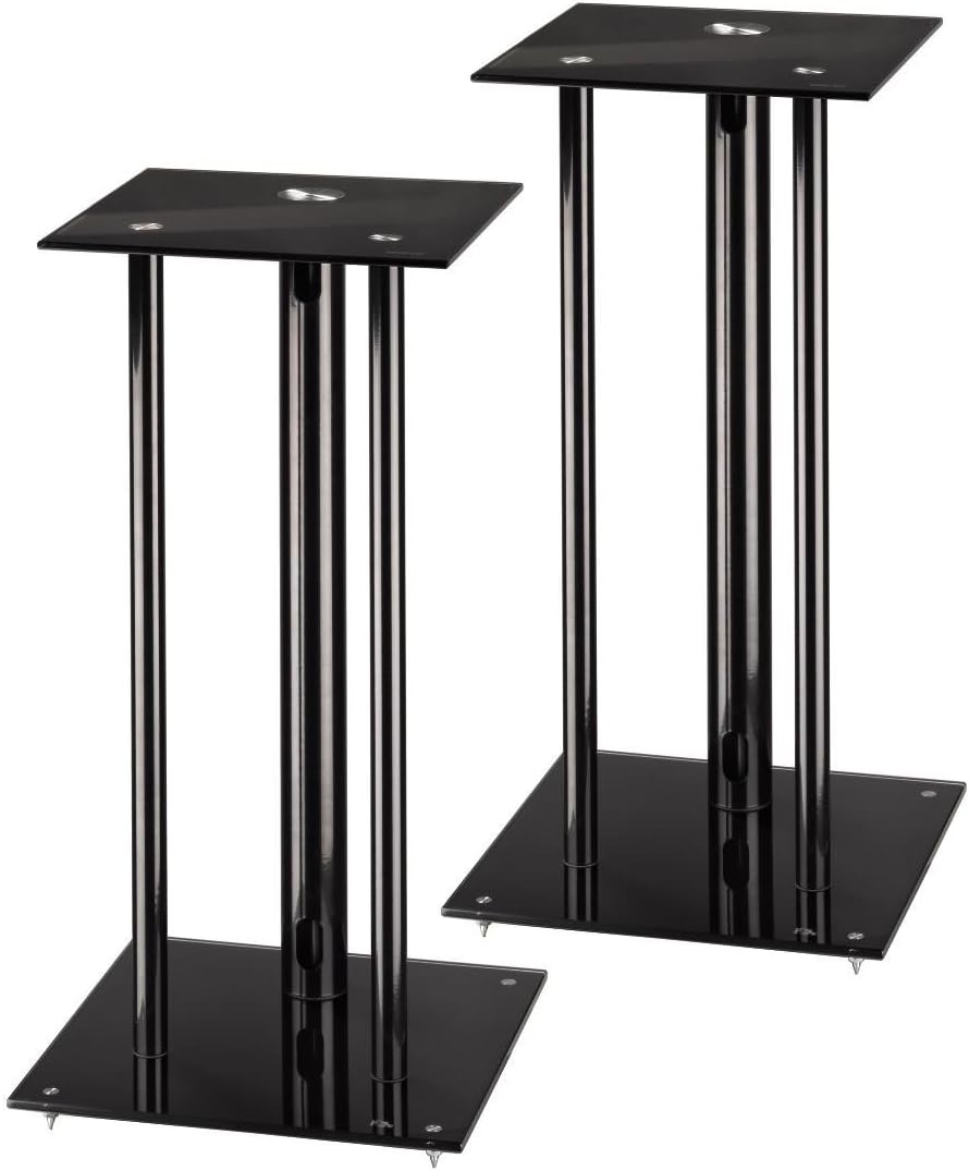 Hama Speaker Stands x2, Black