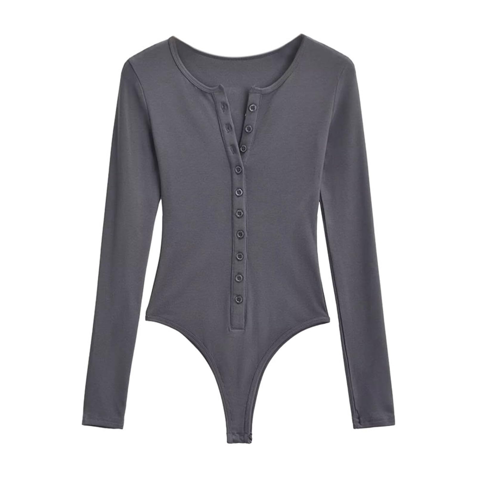 Body Shaper Damen Bodysuit Langarm Shapewear Komfortabel Atmungsaktiv Miederbody Slimming Bauchweg Figurformend Weich Butt Lifting Vielseitig formend