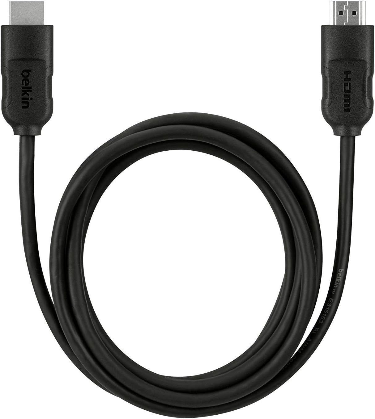 Belkin HDMI to HDMI Audio/Video Cable, 12 ft, Black