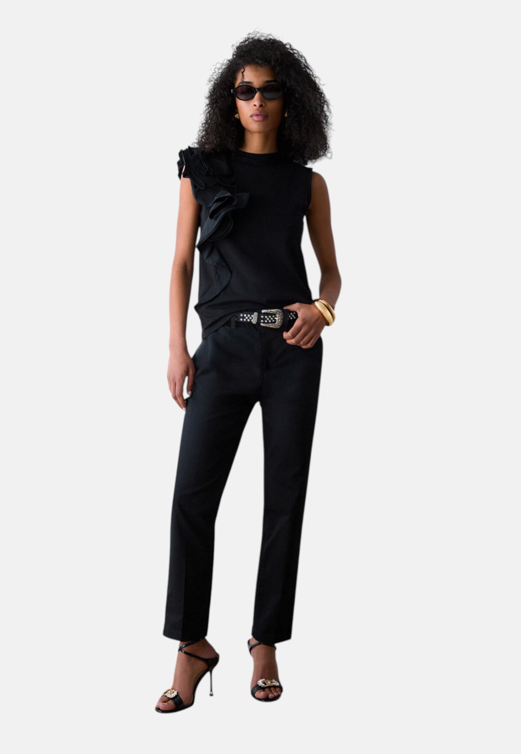 Liu Jo Donna T-Shirt Manica Corta Cotone CA6385J6308