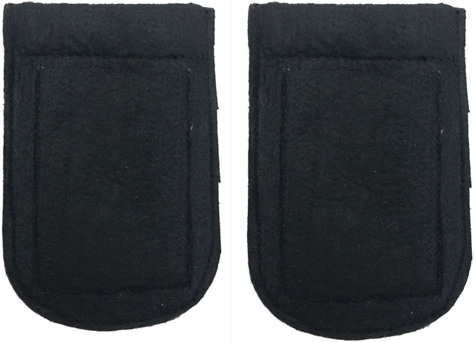 ALLENLIFE Pocket Square Card Holder, Men's Suit Handkerchief Keeper for Man’s Suits (2 Pack)