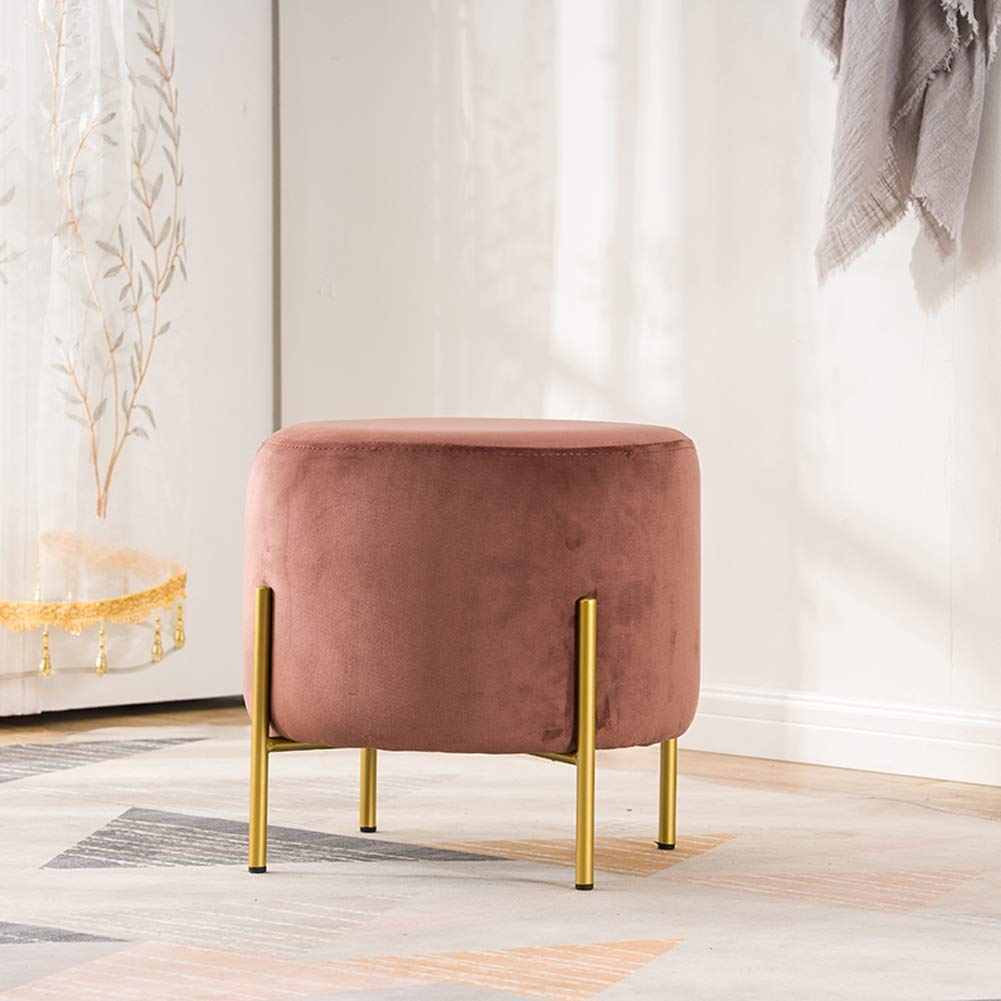 Repose-Pieds Rond et Assise Basse pour Enfants et Salon