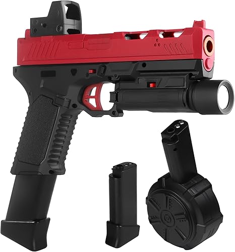 8 juguetes de gel, versión mejorada para X2 juguetes de gel con gafas y tambor, para juegos de Navidad y Pascua al aire libre, a partir de 14 años y