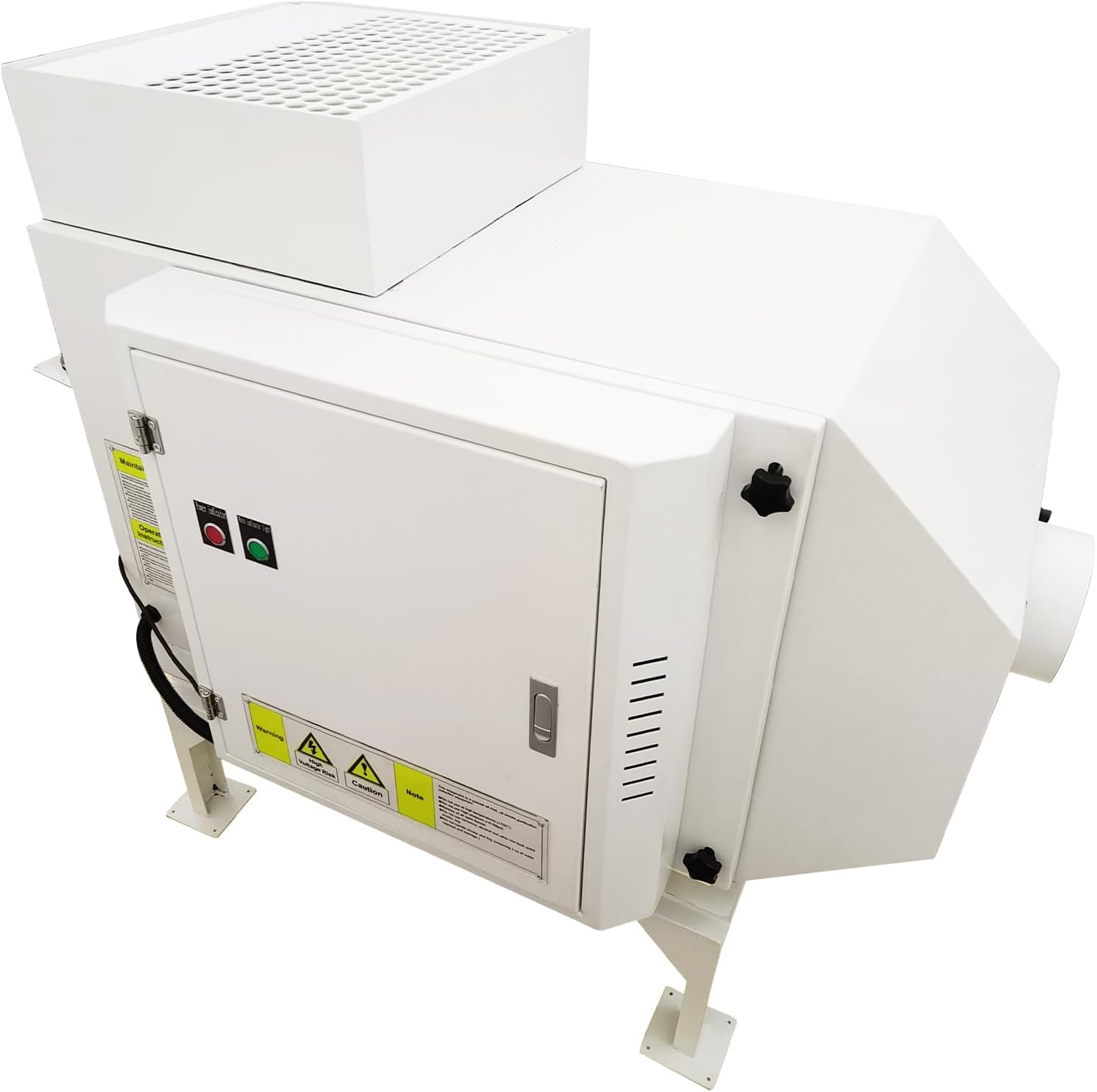 Electrostatic Oil Mist Collector 220V 750W CNC Machine Tool Industrial Oil Smoke Purifier 3PH 883CFM 5.9" Sucking Hole Diameter