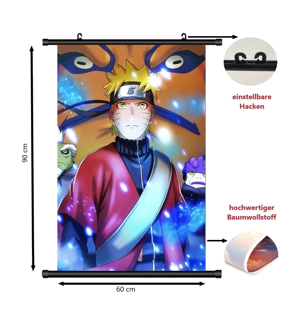 Toile à Rouler Anime 142x33cm CoolChange Akatsuki Tableau à Rouler En Tissu Avec Le Bandeau Kakemono Naruto Akatsuki Toile à Rouler Anime 142x33cm CoolChange Akatsuki Tableau à Rouler En Tissu Avec Le Bandeau Kakemono Naruto Akatsuki