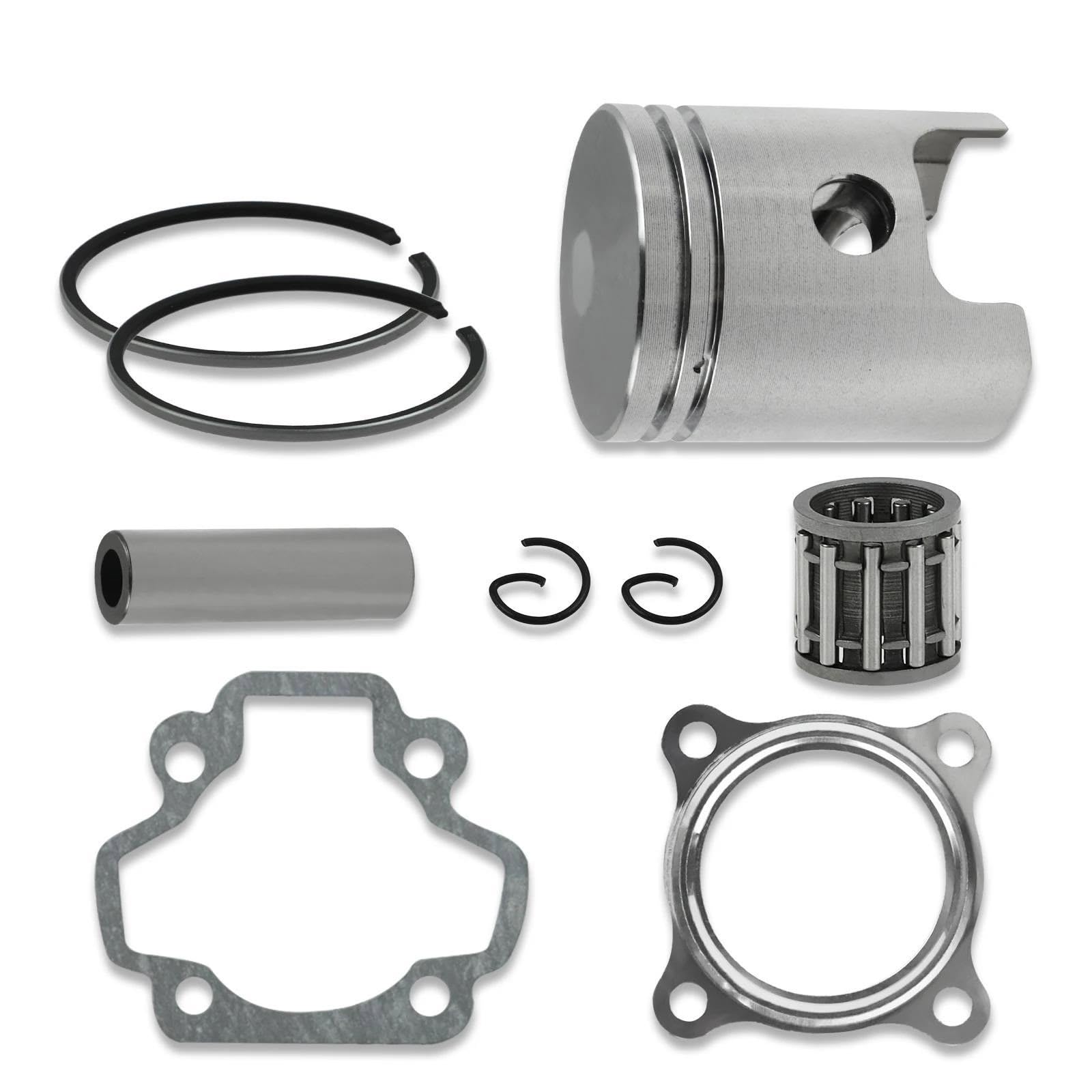 Kit segments de piston 40 mm haute étanchéité avec joints pour PW 50