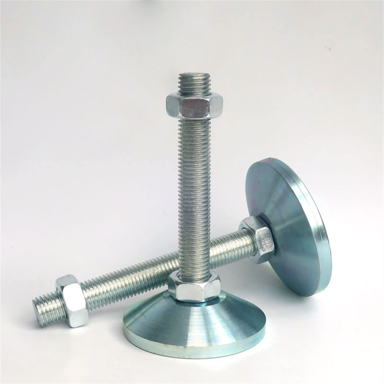 Niveladores de muebles, 4 piezas de rosca M12 ajustables, nivelador antivibración, patas de nivelación mecánicas horizontales, patas de soporte de acero
