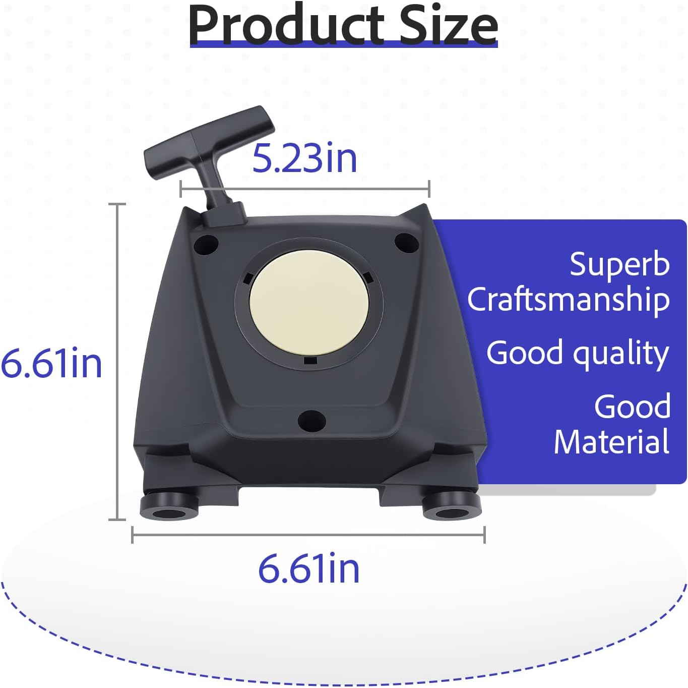 4283-190-4001 Recoil Pull Starter Assembly for Stihl BR800 and BR800X Backpack Leaf Blowers - Replaces Part Number 4283-190-4001