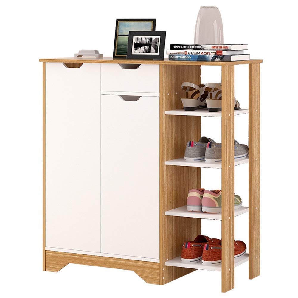 Rangement chaussures entrée en bois pour organiser le hall