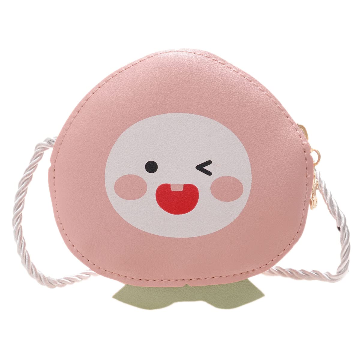 Un-knownMy Melody Bag, Hello Kitty Cinnamoroll PomPomPurin Bag Cute Cartoon Figure Pink Shoulder Bag Woven Bag Anime Cosplay Doll Handbag for Girls Fans (A), 16x13.5x6.5cm