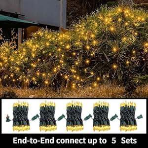 Christmas String Light,100 Count Incandescent Mini String Light for Indoor & Outdoor Use (Yellow) Christmas String Light100 Count Incandescent Mini String Light for Indoor Outdoor Use Yellow