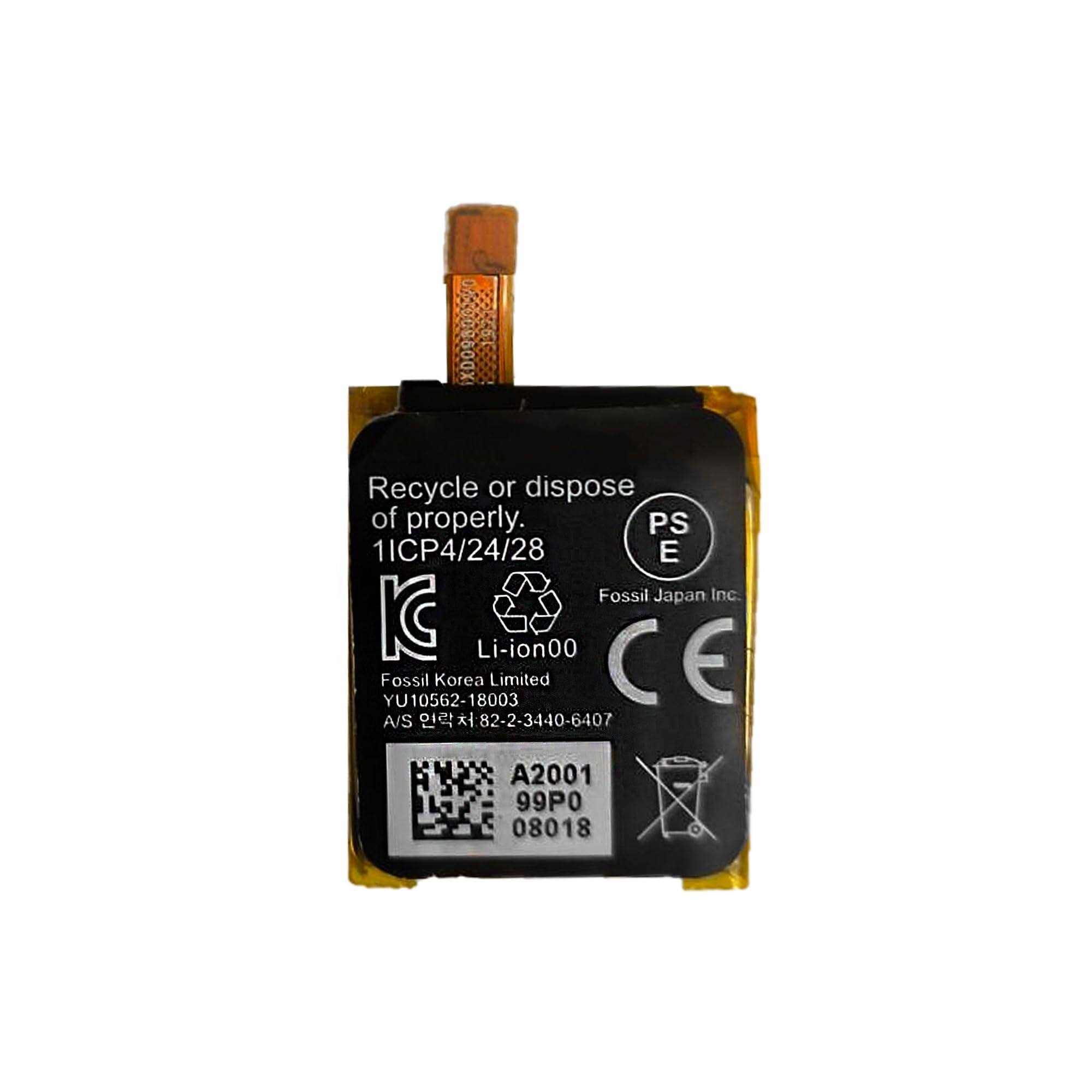 Replacement Battery for Apack APP00277 APack 1ICP4/24/28 (300 mAh,4.35 V) Smart Watch (A2001)-picture-16