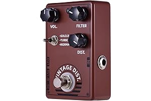 D-11 Valve-Powered Distortion Pedal: Unleash Your Guitar's Inner Fire