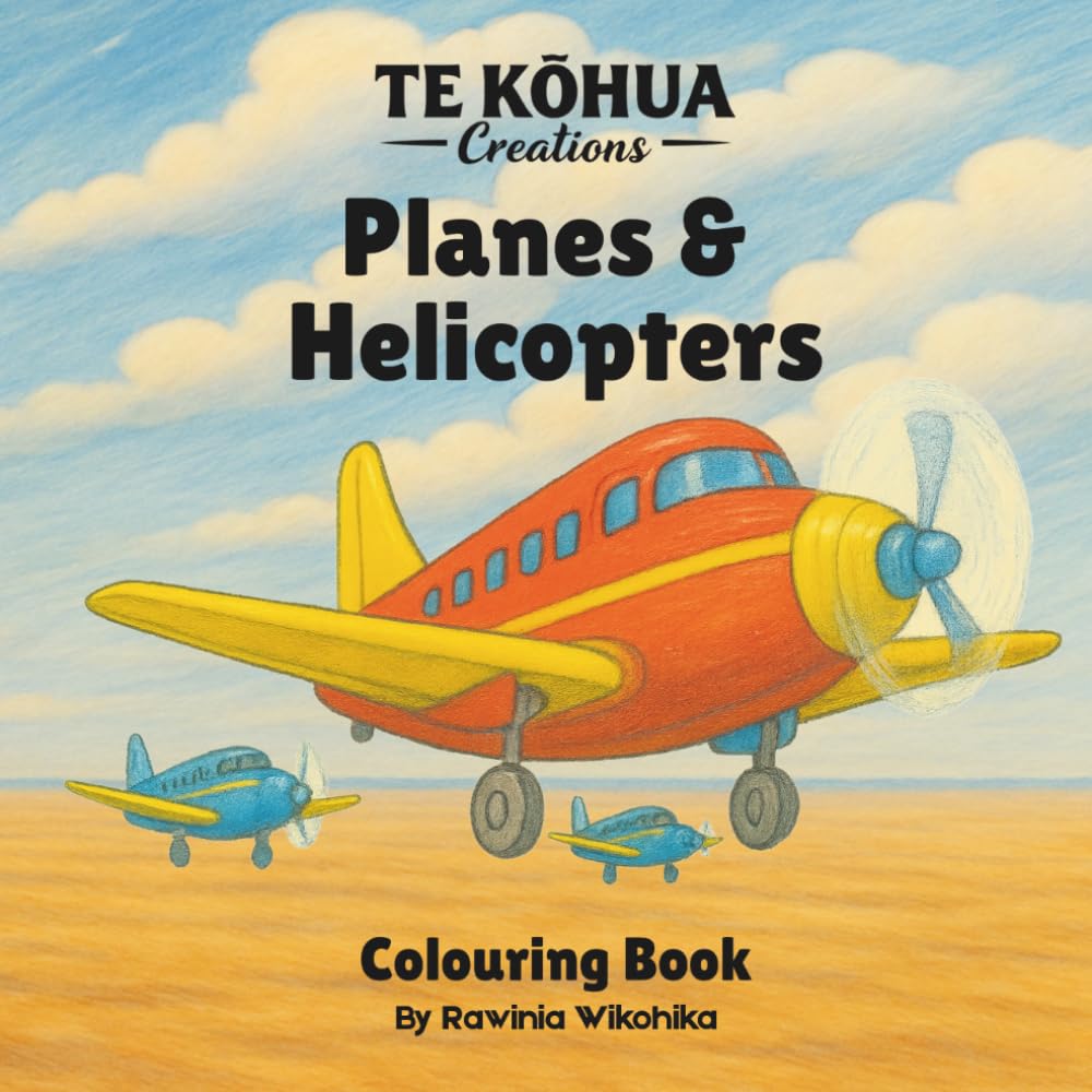 Planes & Helicopters (Vehicle colouring books)