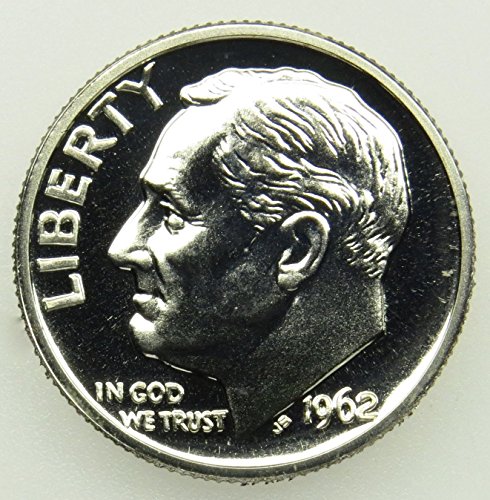1961 1962 1963 1964 Silver Roosevelt Dimes 4 Gem Proof Coins #TOP4