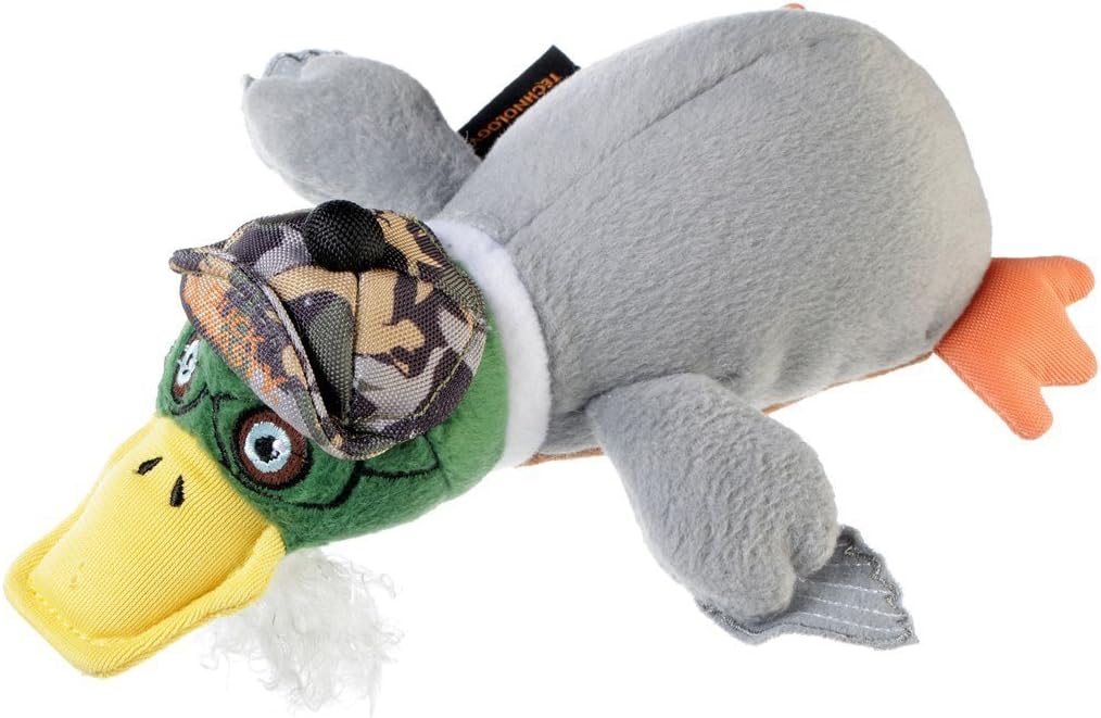 Duck Dynasty Si Plush Toy for Dogs with Chew Guard, Large