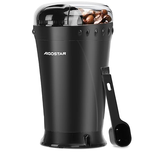 Aigostar Elektrische Kaffeemühle mit Einstellbarkeit