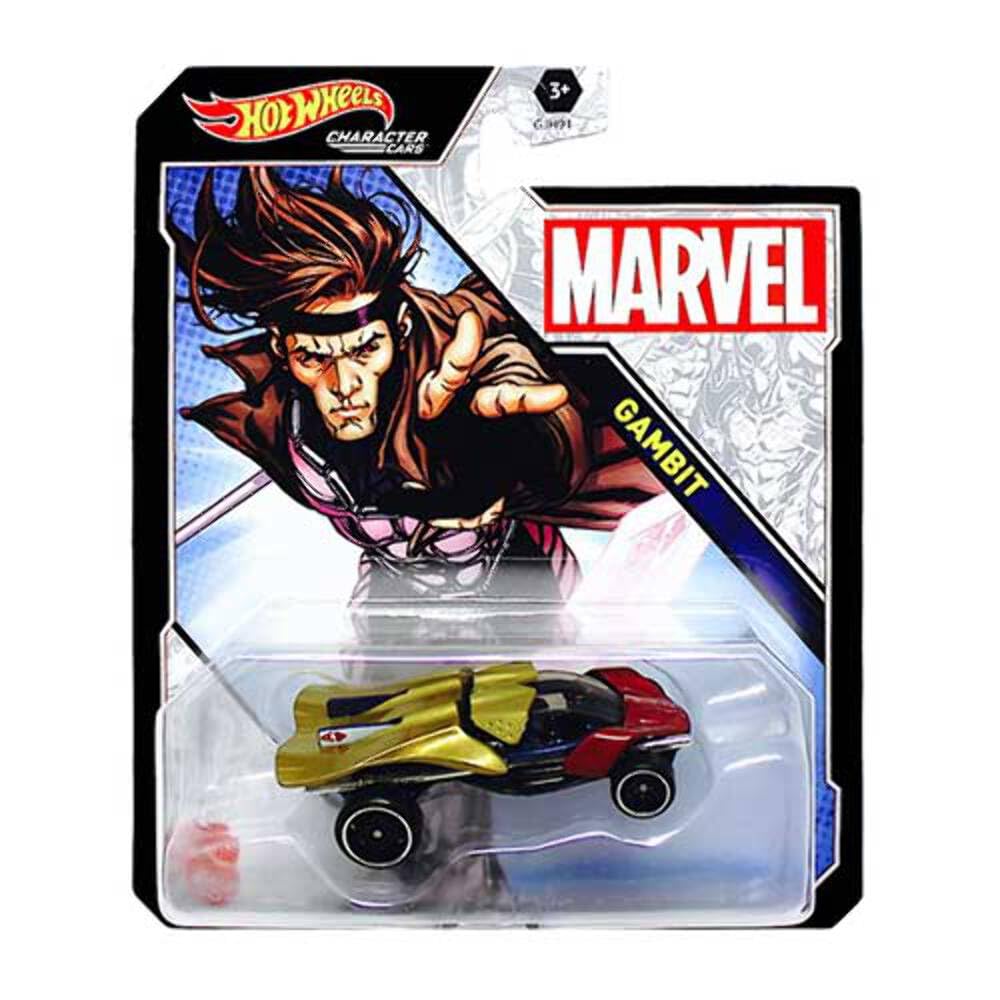 Hot Wheels Marvel Character Cars – Metallauto – Gambit – Die-cast 1:64 – Neuheit 2021