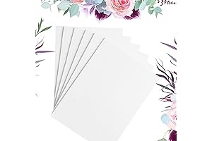 Suziko Flower Pressing Accessories - 6 Sheets for Preserving Buds, Petals, Fruits,...