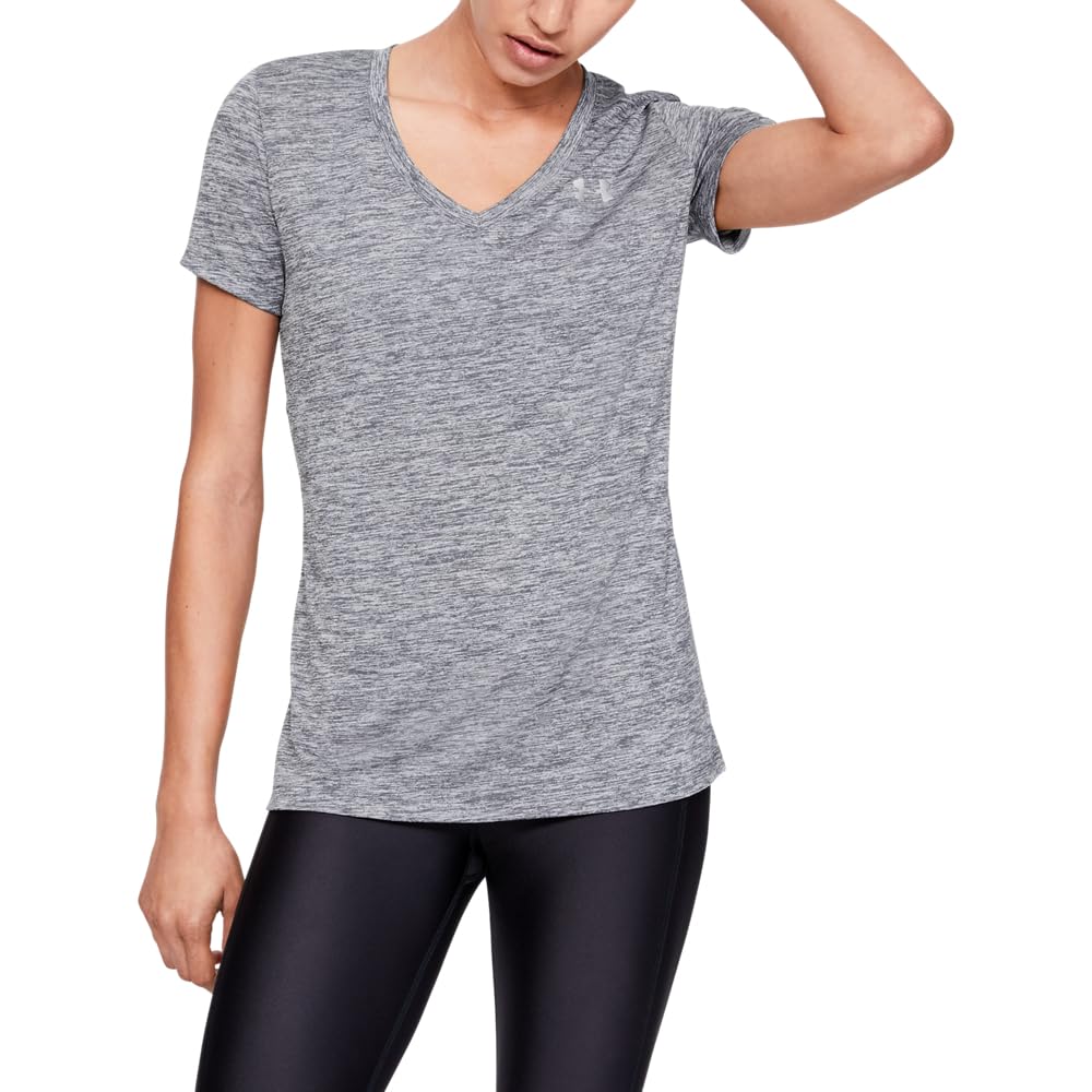 Under Armour Women's UA Tech™ Twist V-Neck Short Sleeve Tech SSV- Twist Mujer (Pack de 1) — view 47