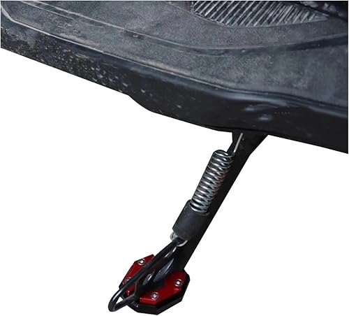 Miniatura 7 de DOUKI Kickstand Extension Plate for Yam&aha NMAX155 NMAX125 N-MAX 125 155 Xmax X-MAX 300 MT15 MT125 Motorcycle Kickstand Side Stand Extension Foot