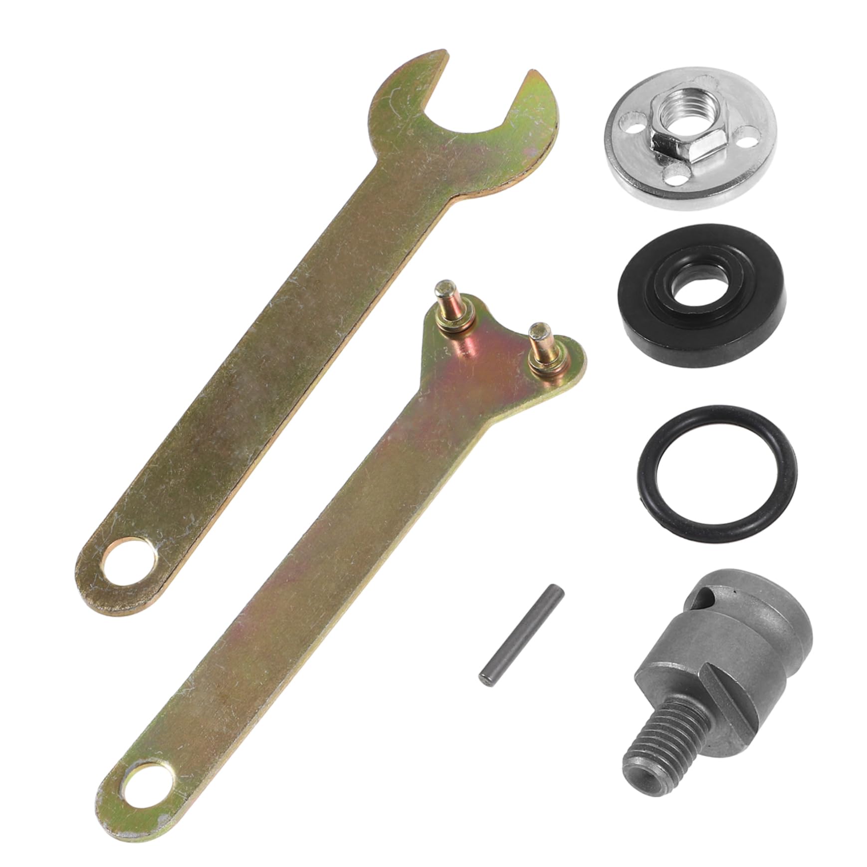 SEWACC 1Set Electric Angle Adapter Kit for Angle Grinders Attachment for Cutting Polishing Grinding Easy Installation with Angle Key Compatible with Various Brands and Models