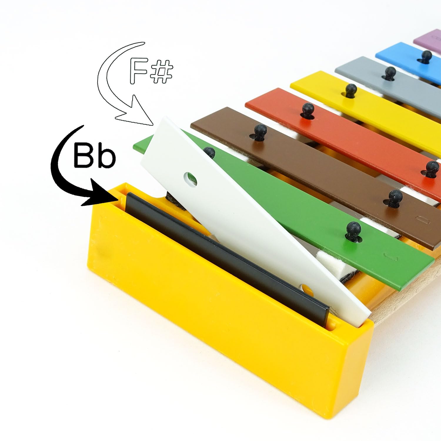 Sonor GS PLUS Glockenspiel + 2 Erweiterungs-Klangstäbe Fis-Bb + keepdrum Tasche