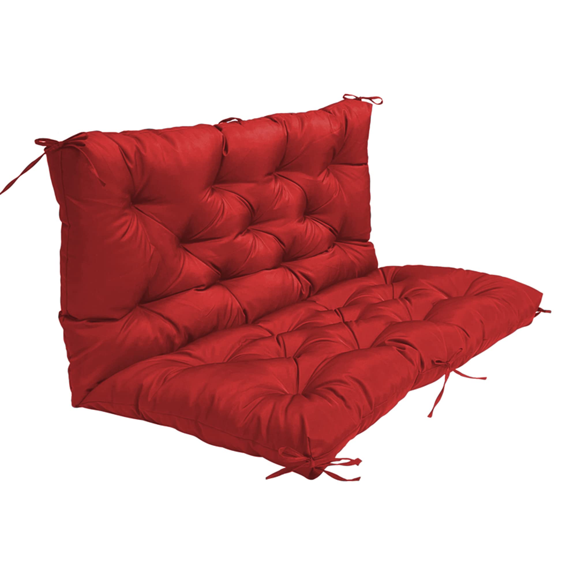 Coussin de banc d'extérieur avec dossier pour éliminer le mal de dos sur un banc dur