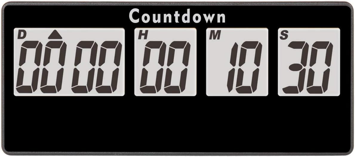 Digitaler Countdown Timer 999 Tage - Mit Fernbedienung Für Alle Events
