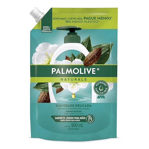 Sabonete Líquido Palmolive Naturals Suavidade Delicada 900ml